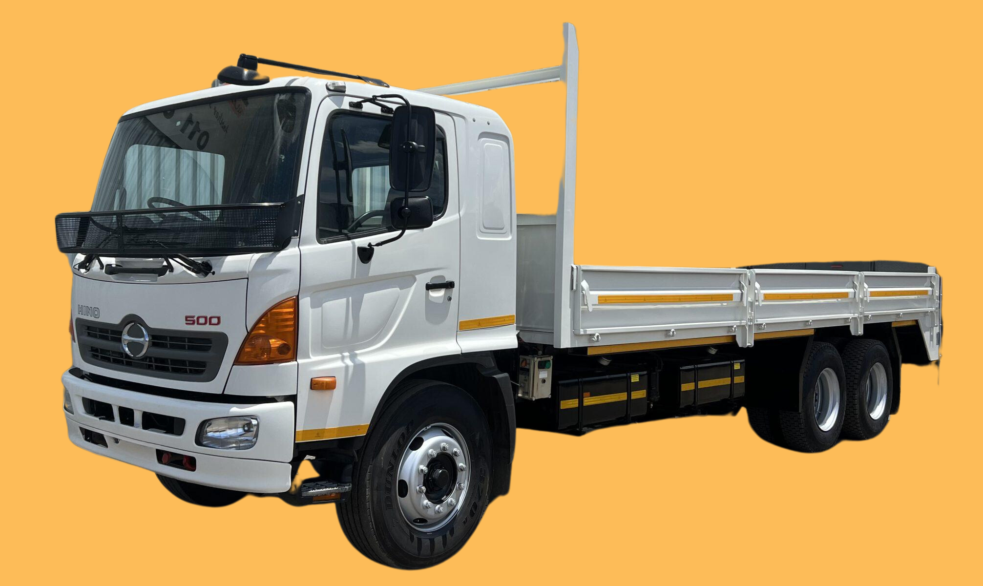 Hino 500 2626, double axle dropside.